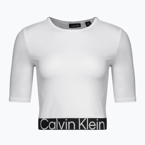 Női Calvin Klein Knit világos fehér póló