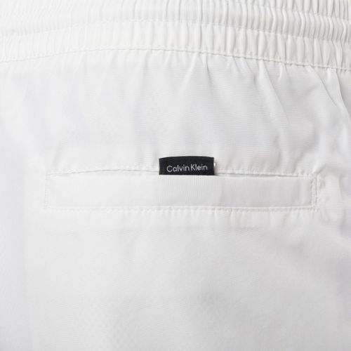 Férfi Calvin Klein Medium zsinóros úszónadrág fehér