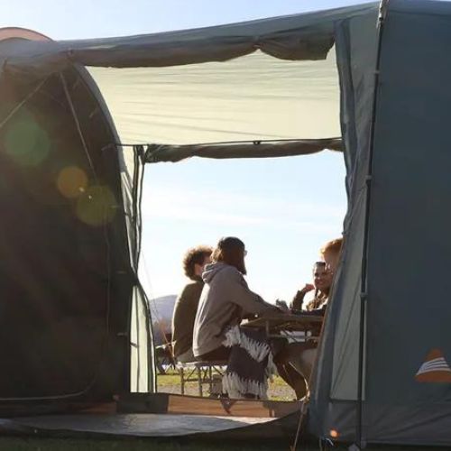 Vango Castlewood 400 csomag ásványi zöld 4 személyes kemping sátor