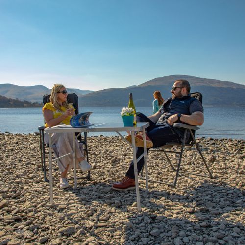 Vango Granite Duo 90 szürke túraasztal