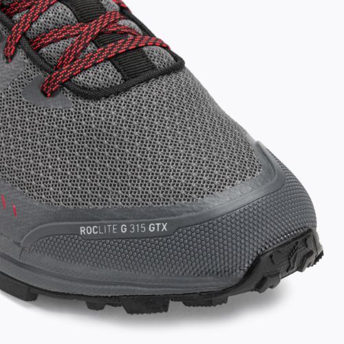 Férfi futócipő Inov-8 Roclite G 315 GTX V2 szürke/fekete/vörös