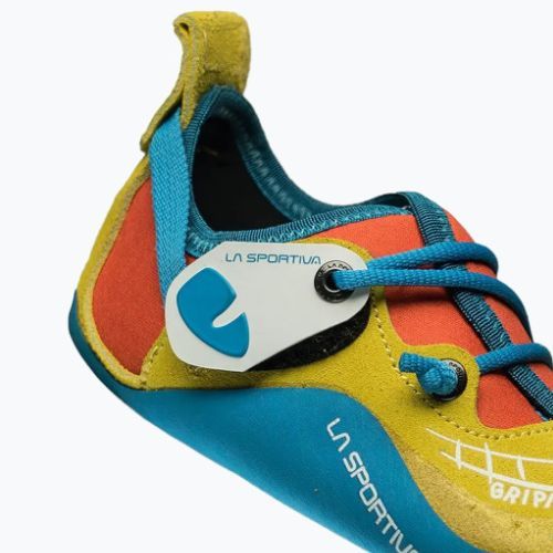 La Sportiva gyermek mászócipő Gripit sárga/láng