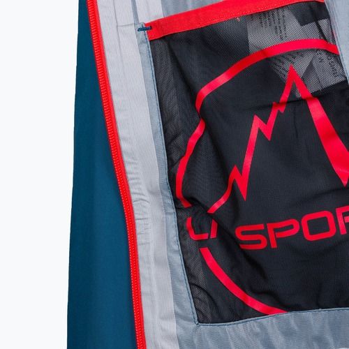Női La Sportiva Crizzle EVO Shell vihar kék/cseresznye paradicsom membrános esőkabát