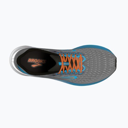 Brooks Hyperion férfi futócipő szürke/atomic blue/scarlet