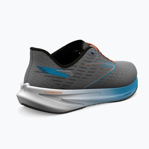 Brooks Hyperion férfi futócipő szürke/atomic blue/scarlet