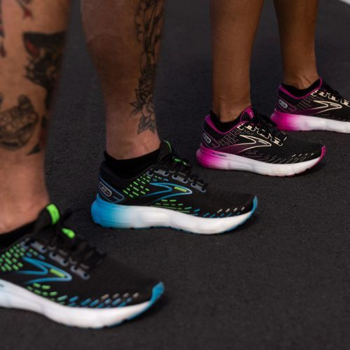 Női futócipő Brooks Glycerin 20 fekete/fukszia/vászon