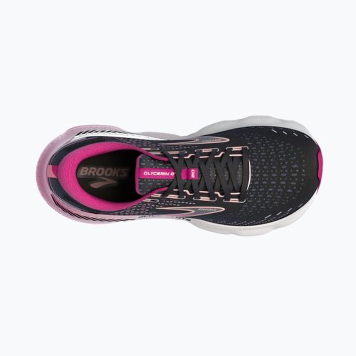 Női futócipő Brooks Glycerin GTS 20 fekete/fukszia/vászon