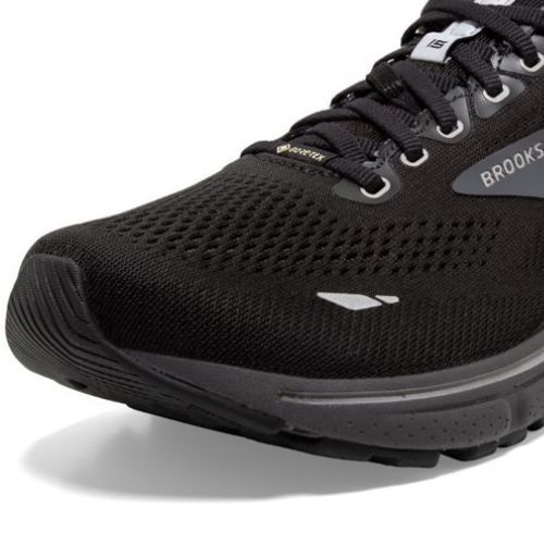 Brooks Ghost 15 GTX női futócipő fekete/fekete gyöngyház/ötvözet