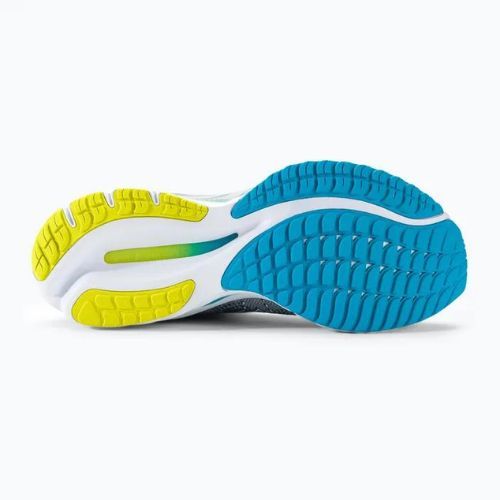 Férfi futócipő Mizuno Wave Rider 27 gyöngyházkék/fehér/bolt2neon