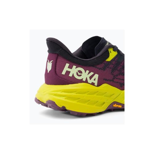Női futócipő HOKA Speedgoat 5 kék grafit/evendens primrose