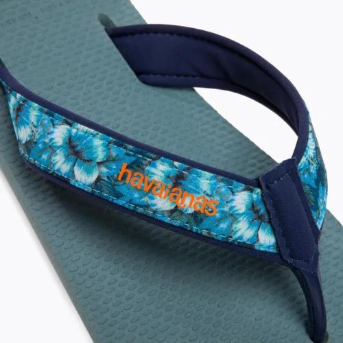 Férfi Havaianas Surf Material ezüst/kék flip flopok