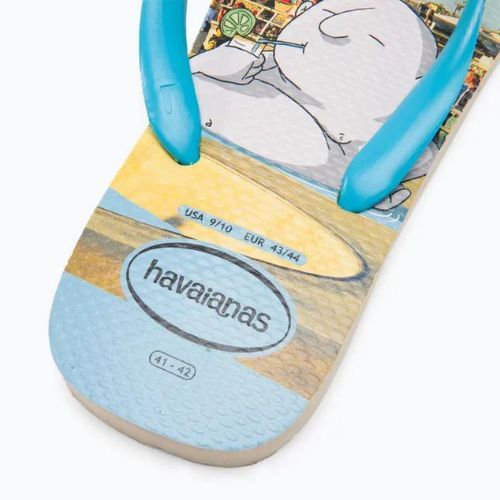 Férfi Havaianas Top Street szandál fehér/kék