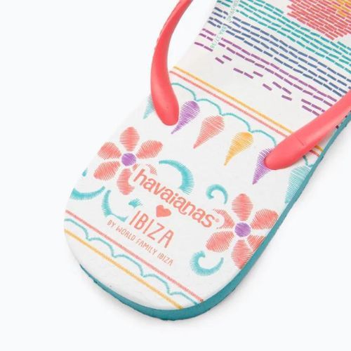 Női Havaianas Slim Local Soul Ibiza szandál piros/kék/narancs