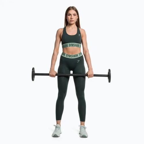 Gymshark Fit Sports zöld fitness melltartó