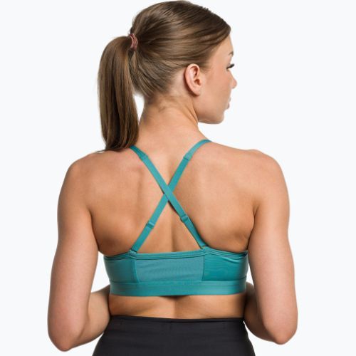 Gymshark Ruched Training Sports fauna teal fitnesz melltartó