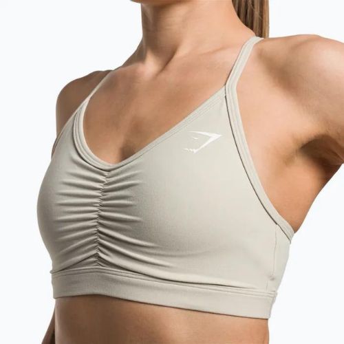 Gymshark Ruched Training Sport fitness melltartó szürke
