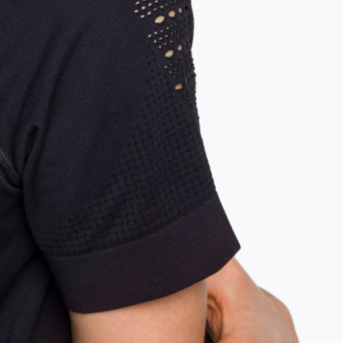 Női edző póló Gymshark Energy Seamless fekete