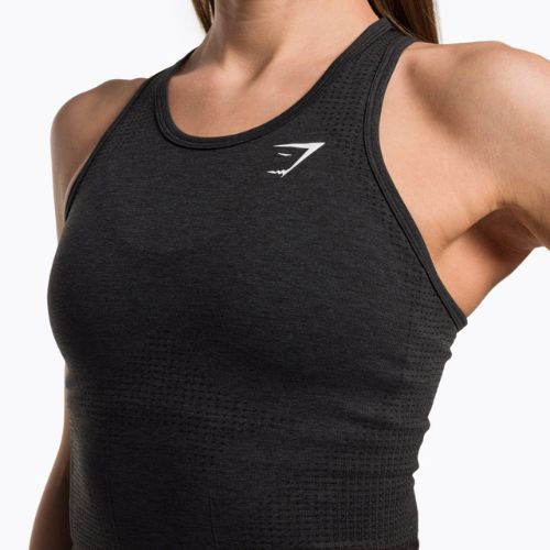 Női edzőtartozék Gymshark Vital Seamless Tank sötét/szürke