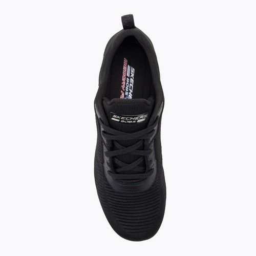 Női SKECHERS Bobs Squad Tough Talk tornacipő fekete