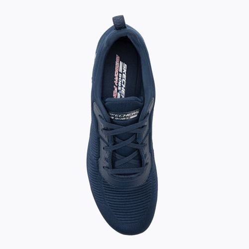 Női SKECHERS Bobs Squad Tough Talk navy tornacipő