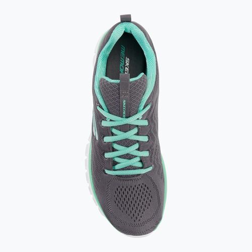 SKECHERS Graceful Get Connected női edzőcipő charcoal/gray