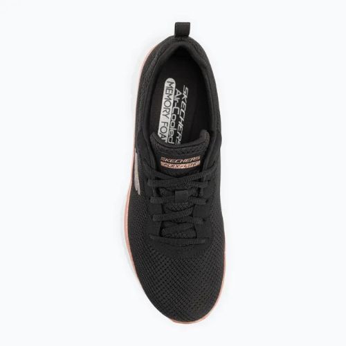 Női edzőcipő SKECHERS Flex Appeal 4.0 Brilliant View fekete/rózsa arany