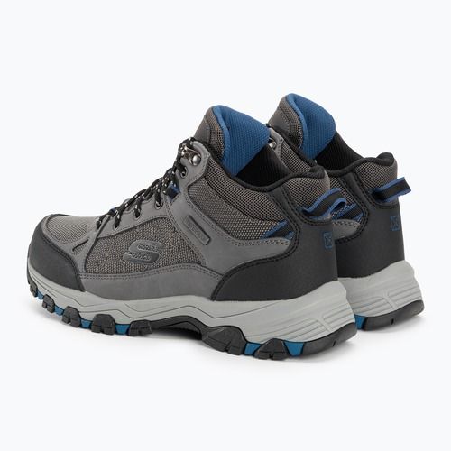 SKECHERS Selmen Melano szürke férfi trekking cipő