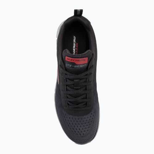 SKECHERS Track Ripkent férfi edzőcipő fekete/szürke