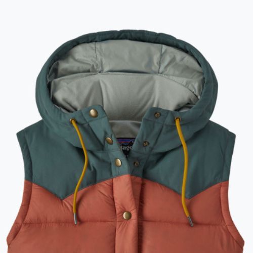 Patagonia női ujjatlan Bivy kapucnis burl piros