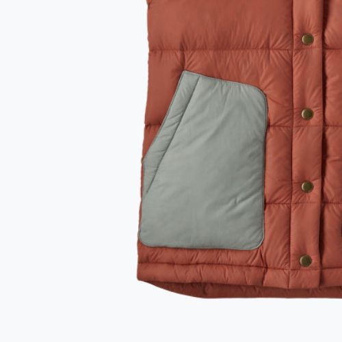 Patagonia női ujjatlan Bivy kapucnis burl piros