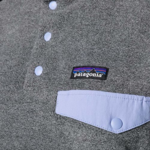 Patagonia női LW Synch Snap-T P/O nikkel w/pale periwinkle fleece melegítőfelső