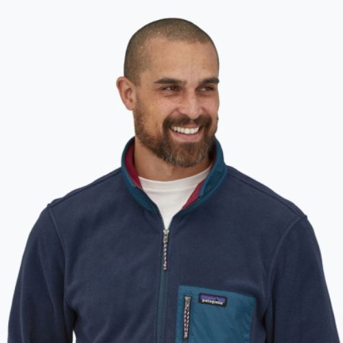 Férfi Patagonia Microdini 1/2 Zip P/O fleece pulóver wax piros