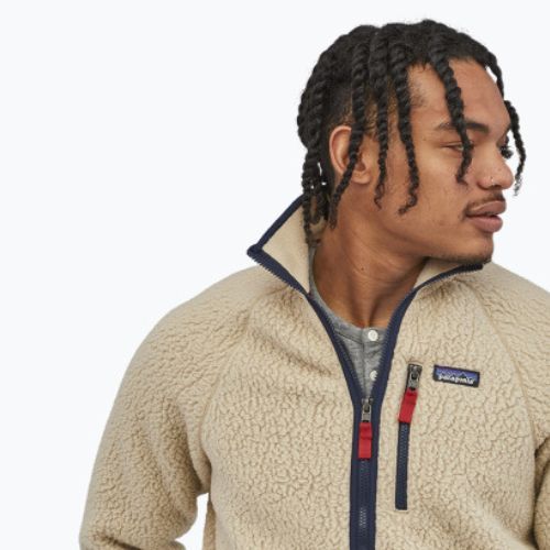 Férfi Patagonia Retro Pile el cap khaki fleece melegítőfelső