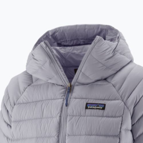 Női Patagonia Down Sweater Hoody hering szürke