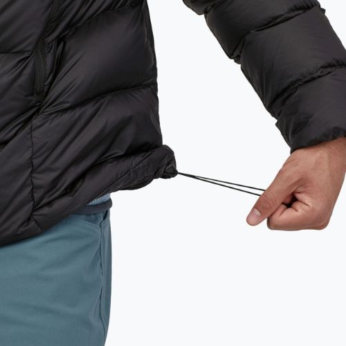 Férfi Patagonia Fitz Roy Down Hoody fekete