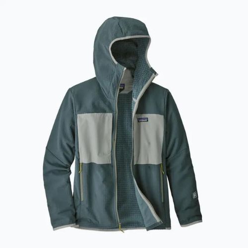 Patagonia R2 TechFace Softshell kabát nouveau zöld