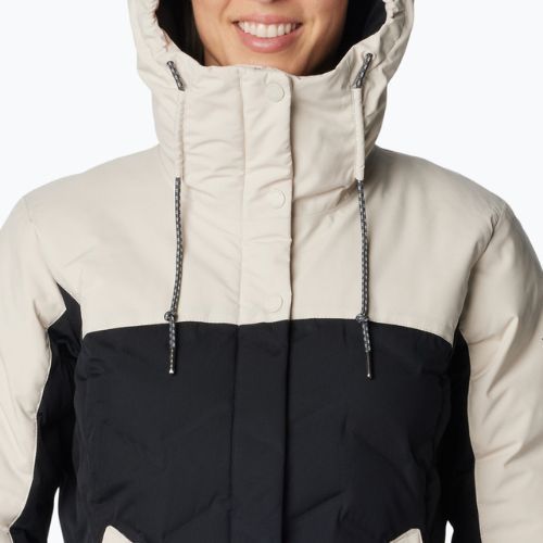 Női Columbia Mountain Croo II Mid Down Down Jacket fekete/sötét kő
