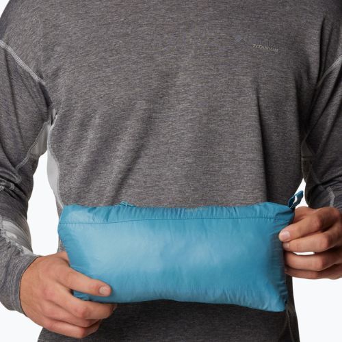 Férfi Columbia Platinum Peak kapucnis pehelypaplan dzseki shasta/collegiate navy