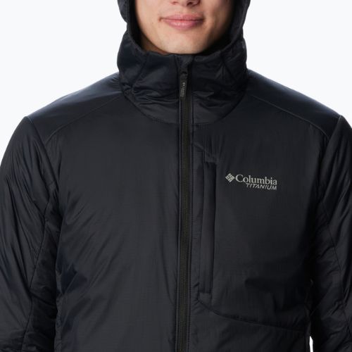 Columbia Silver Leaf Stretch Insulated férfi pehelypaplan kabát fekete