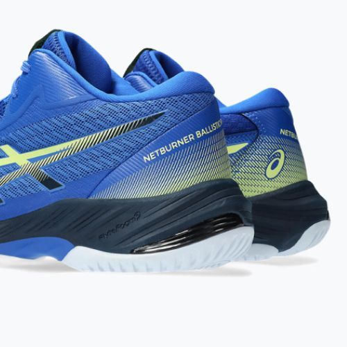 ASICS Netburner Ballistic FF MT 3 férfi röplabda cipő illúzió kék / sárga izzó