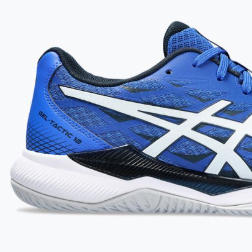 ASICS Gel-Tactic 12 férfi kézilabda cipő illúzió kék / fehér