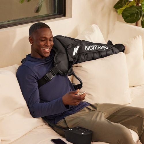 Normatec kompressziós ujjak fekete