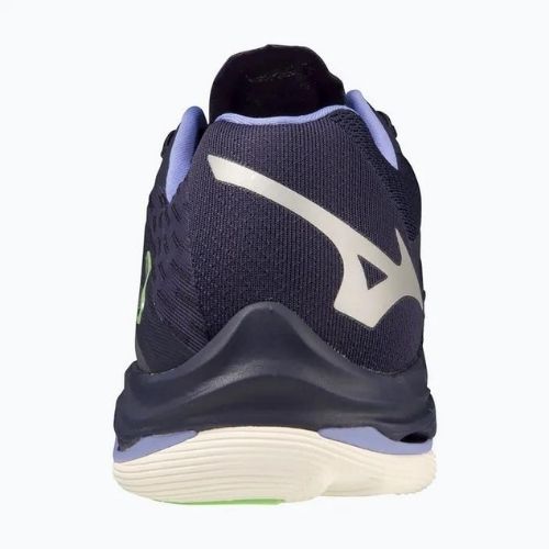 Férfi röplabda cipő Mizuno Wave Lightning Z7 esti kék / tech zöld / lolite