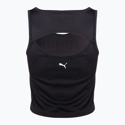 Női edzőfelső PUMA Fit Skimmer Tank puma fekete puma fekete