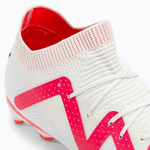 PUMA Future Pro FG/AG Jr gyermek focicipő puma fehér/puma fekete/tűz orchidea
