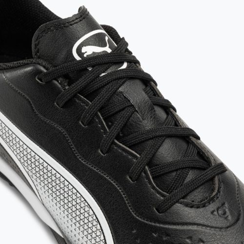 PUMA King Match TT férfi futballcipő puma fekete/puma fehér