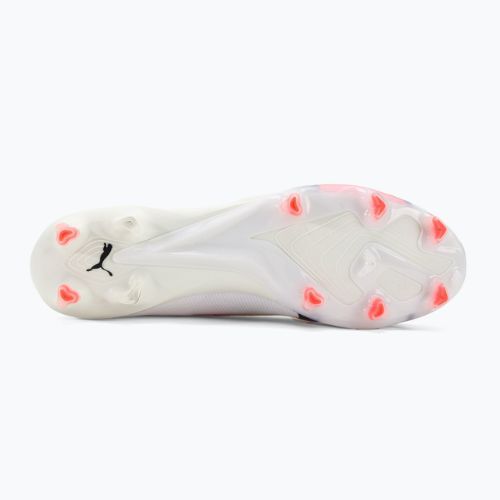 PUMA Ultra Ultimate FG/AG férfi futballcipő puma fehér/fekete/fekete/tűz orchidea