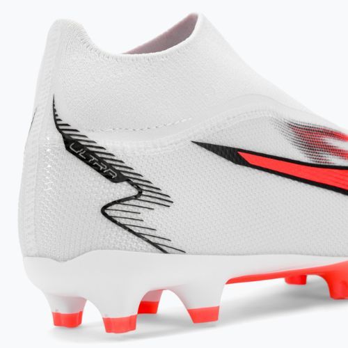 PUMA Ultra Match+ Ll FG/AG férfi futballcipő puma fehér/puma fekete/tűz orchidea
