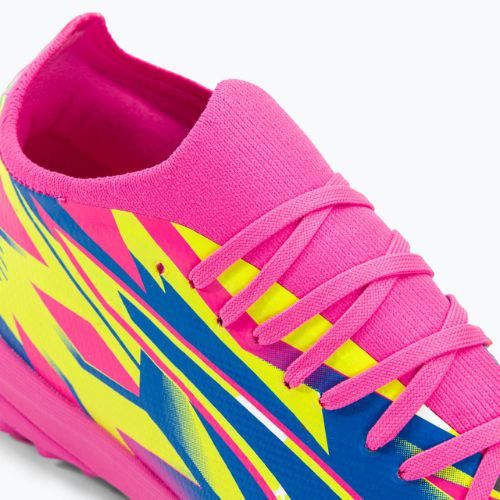 PUMA Ultra Match Energy TT férfi futballcipő világító rózsaszín/sárga riasztás/ultrakék