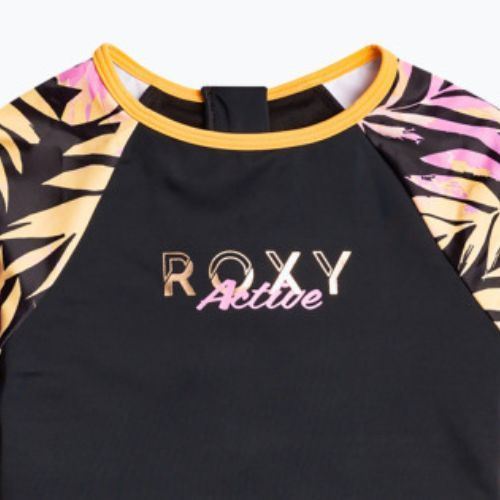 ROXY Active Joy gyermek úszó test antracit zebra dzsungel lány